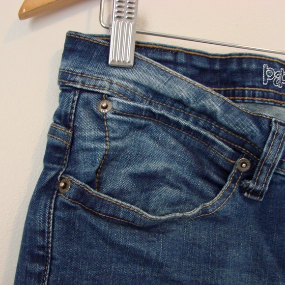Straight Leg Jeans Stretch Paper Denim & Cloth Size 10 - Picture 5 of 16